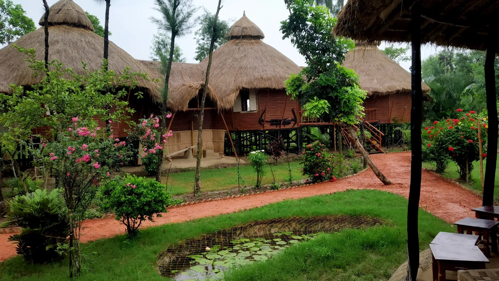 View of Monchasha Eco Cottages